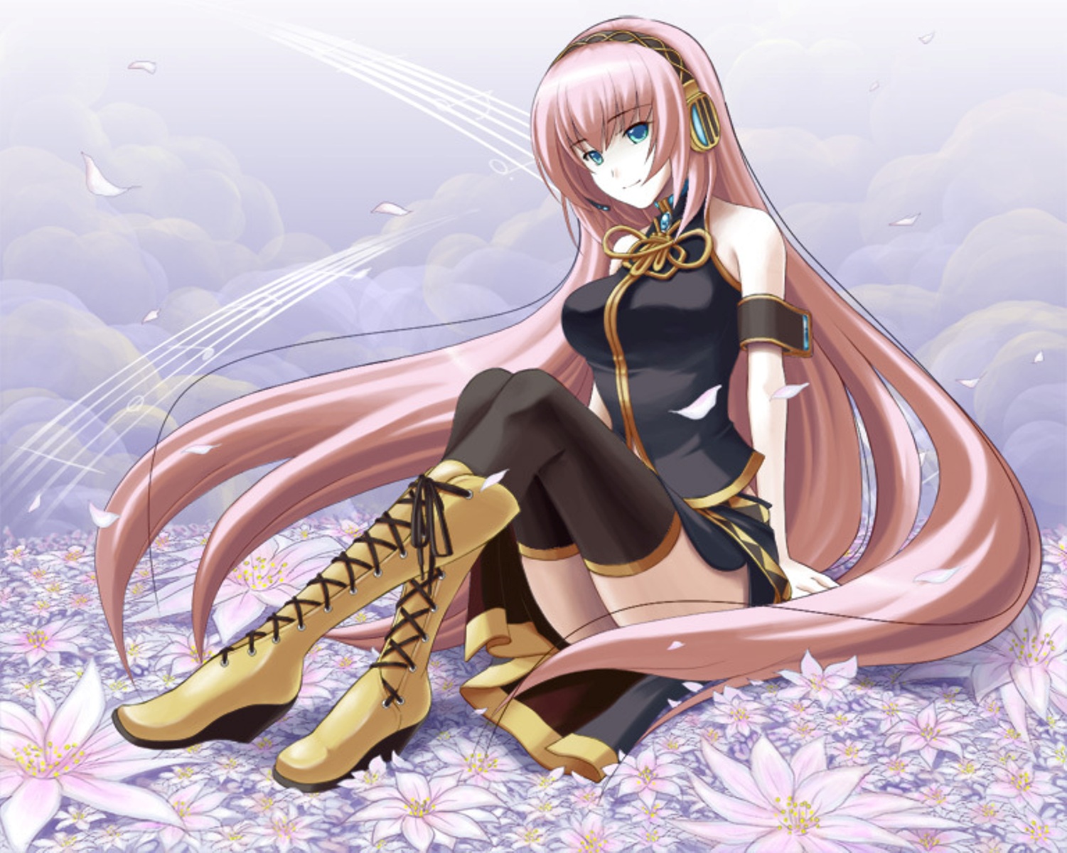 Megurine Luka 1920X1080 Wallpapers