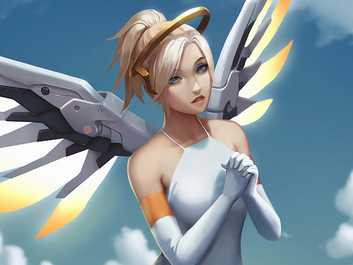 Mercy Overwatch Phone Wallpapers