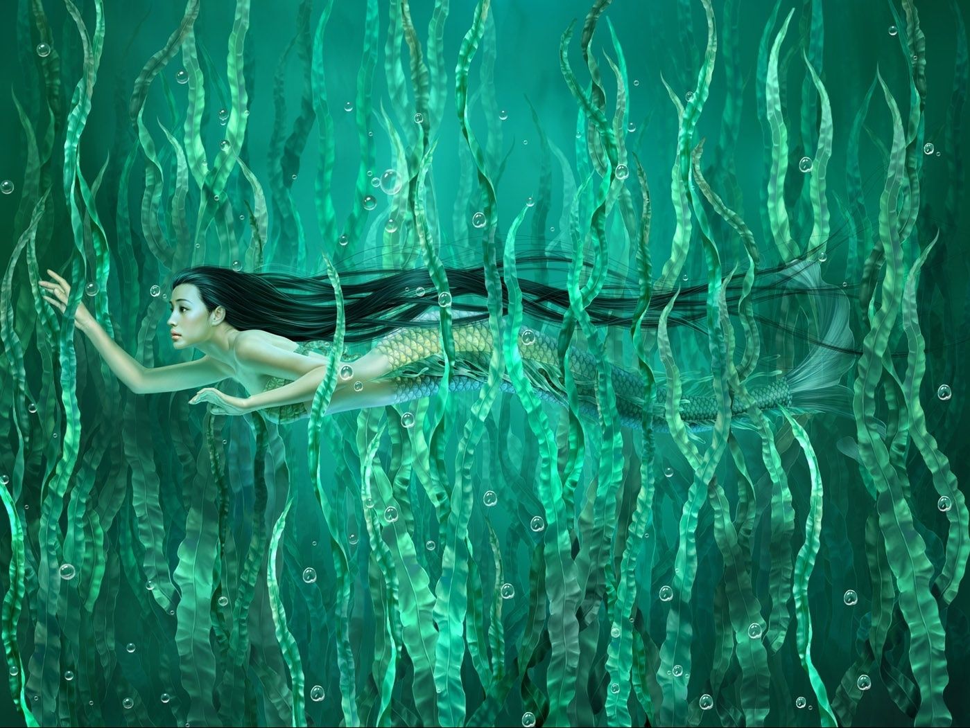 Mermaid Fantasy Art Wallpapers