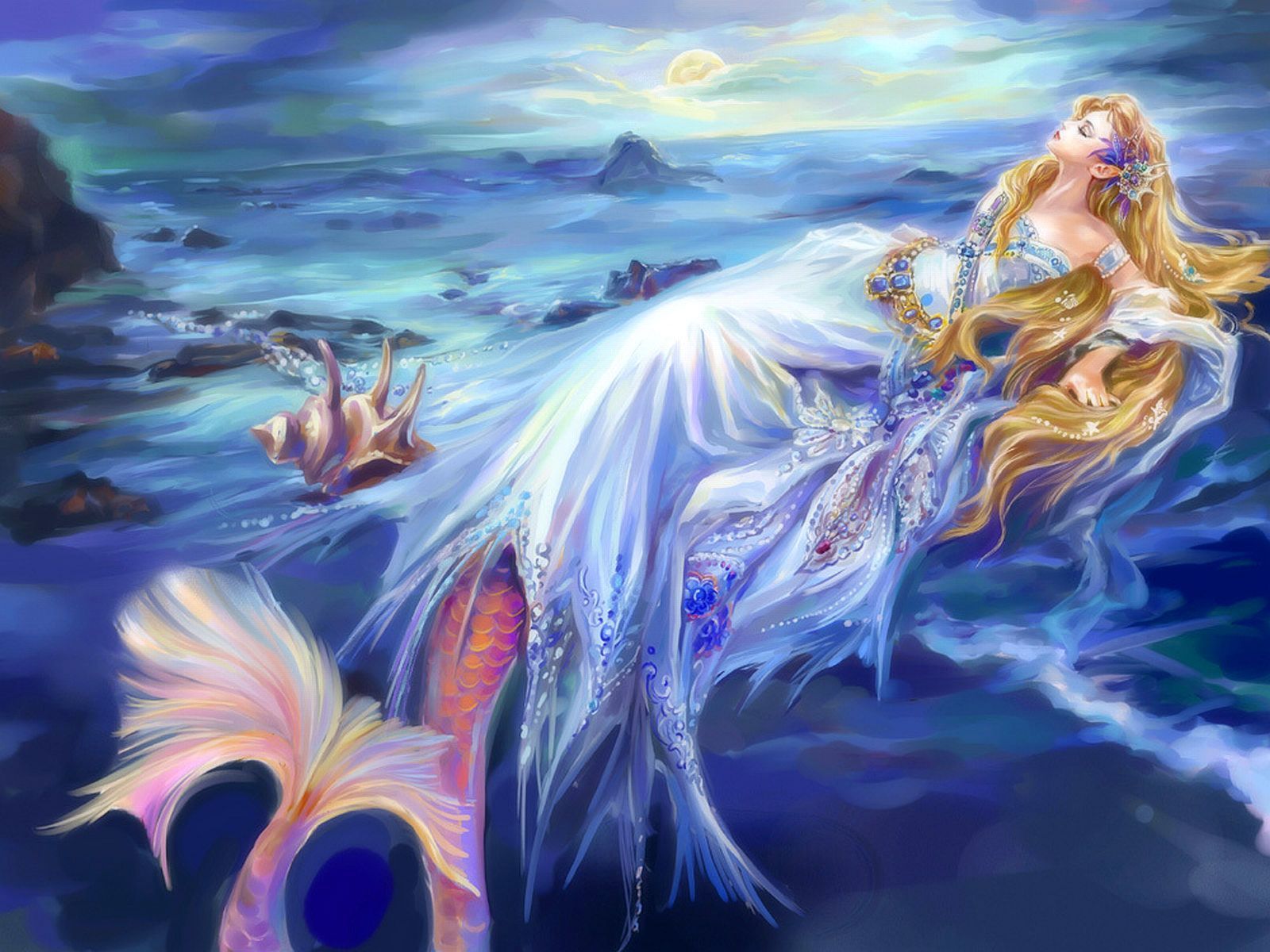 Mermaid Fantasy Art Wallpapers