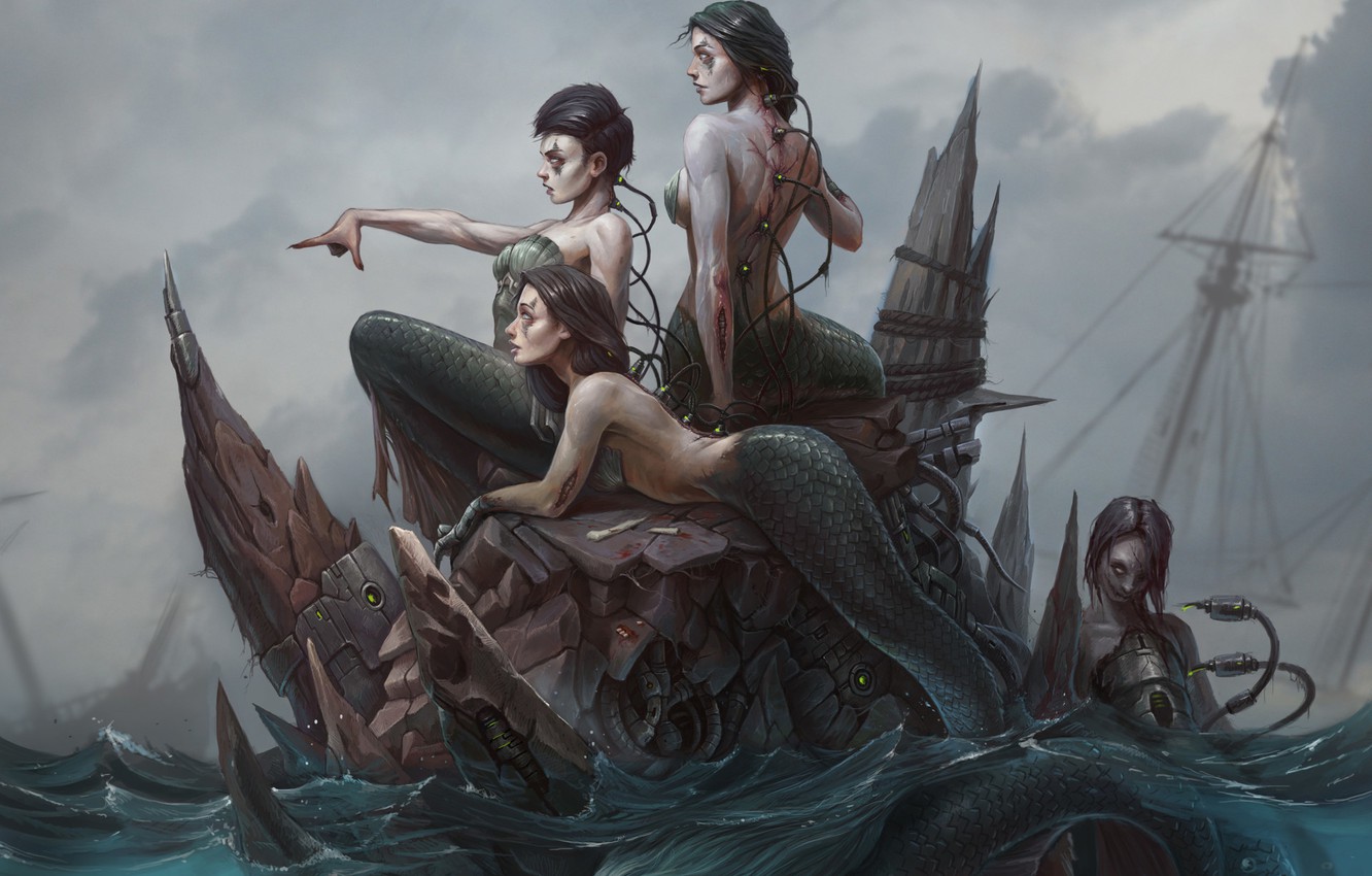 Mermaid Fantasy Art Wallpapers