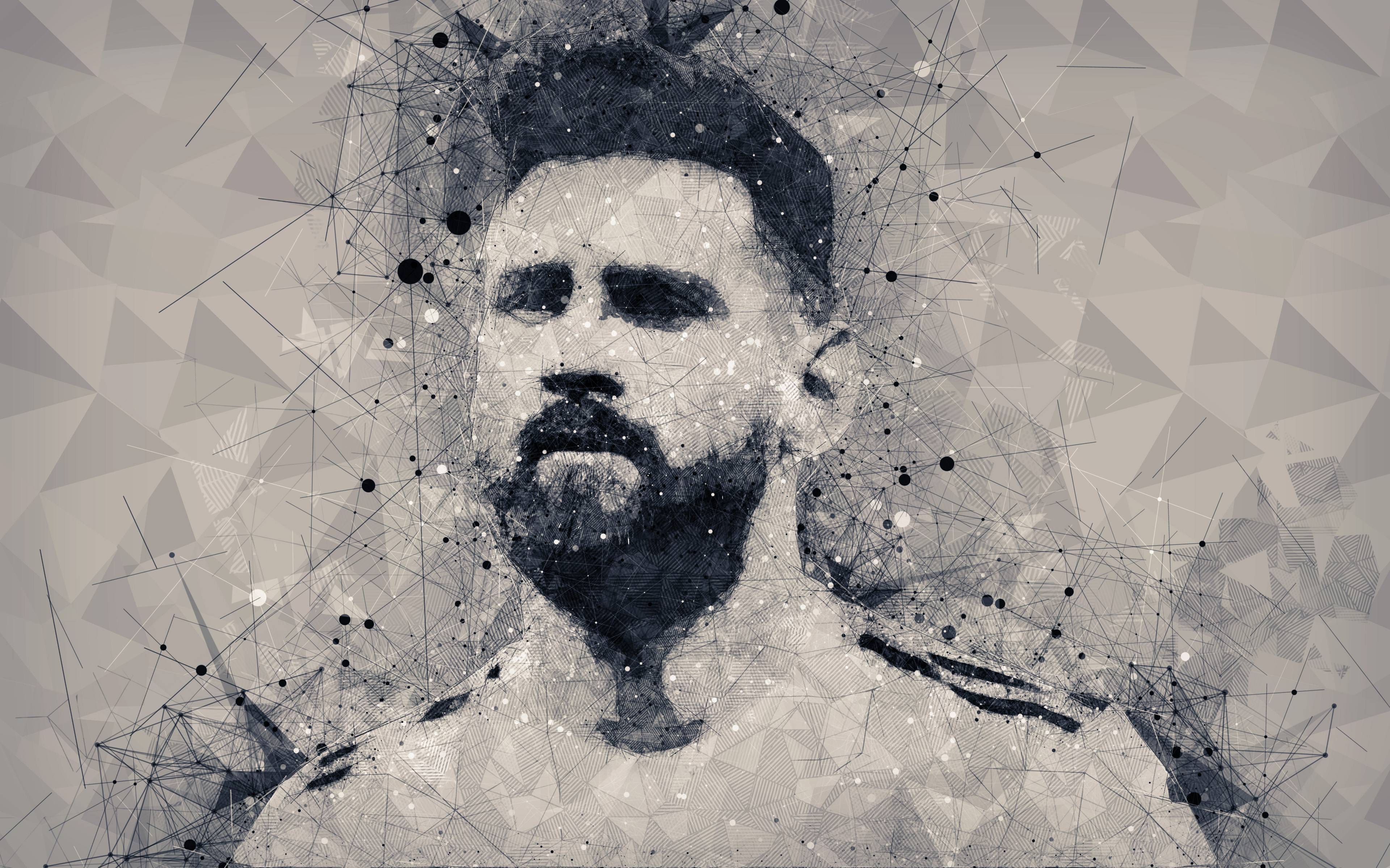 Messi Cartoon Wallpapers