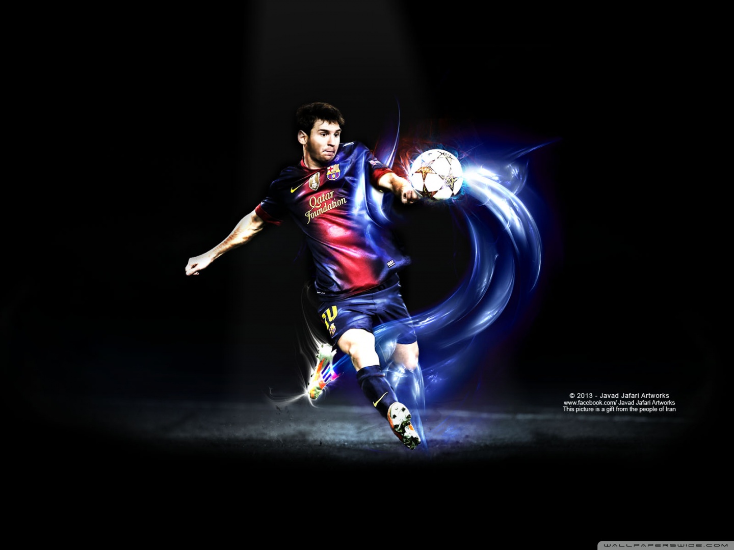 Messi Cartoon Wallpapers