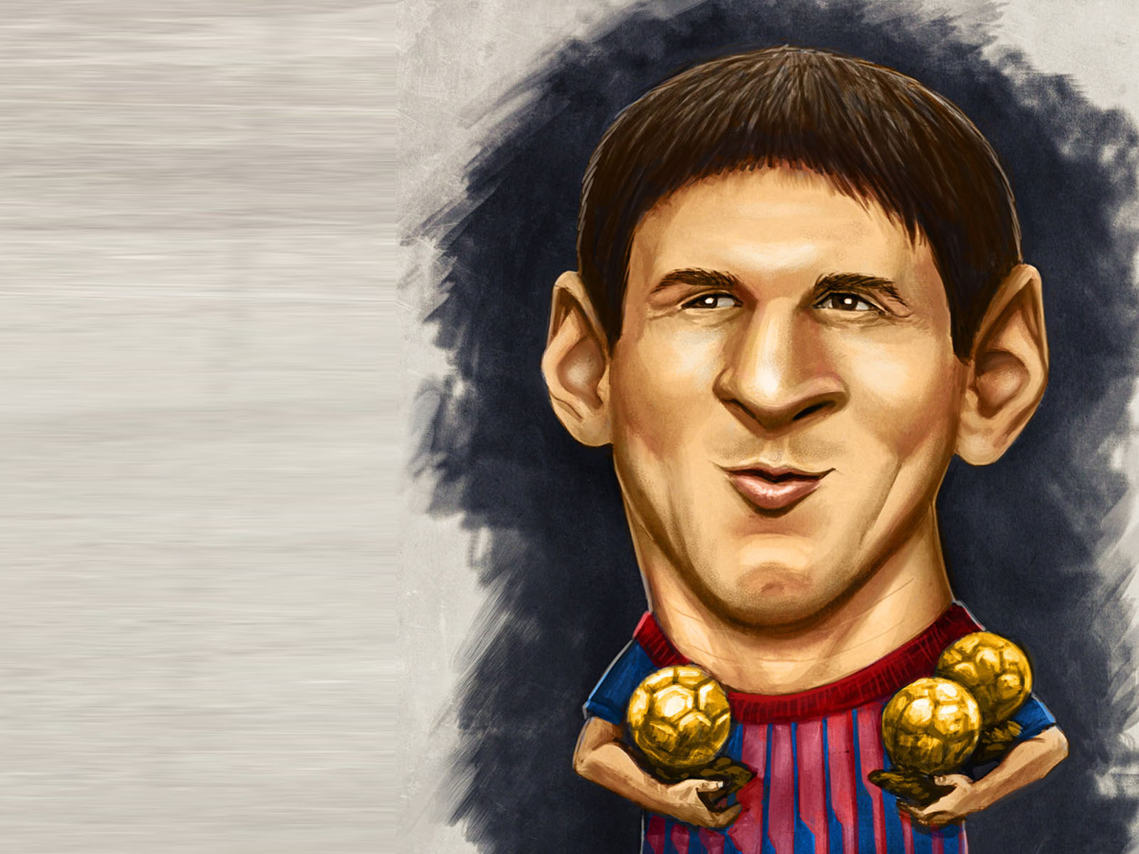 Messi Cartoon Wallpapers