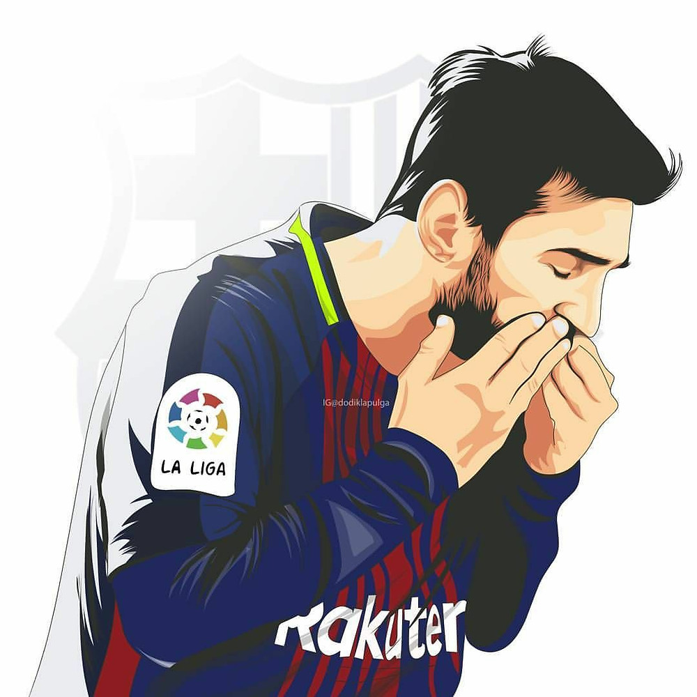 Messi Cartoon Wallpapers