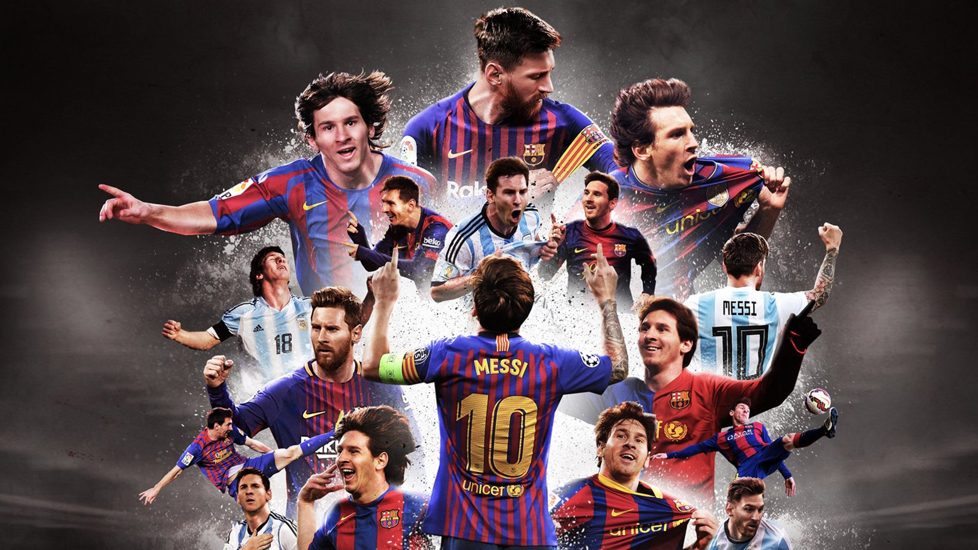 Messi Cartoon Wallpapers