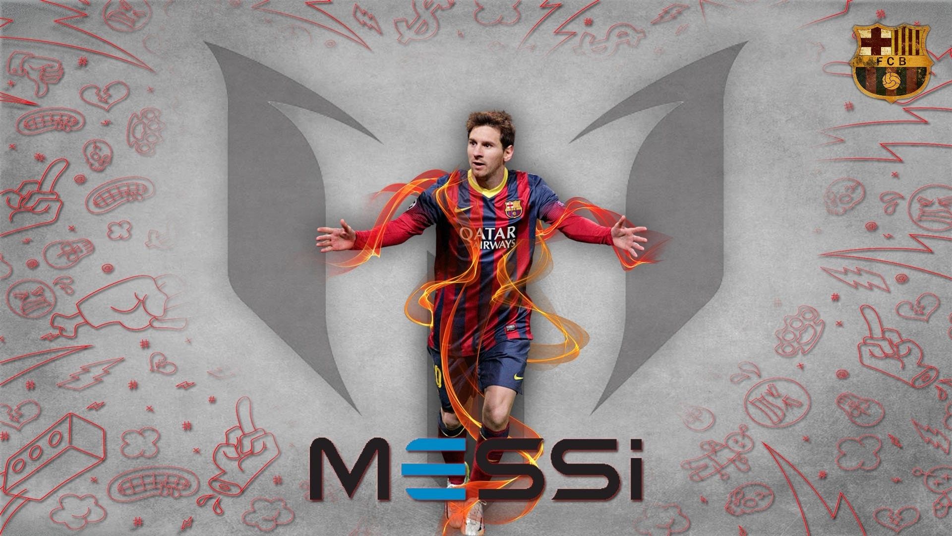 Messi Logo Wallpapers