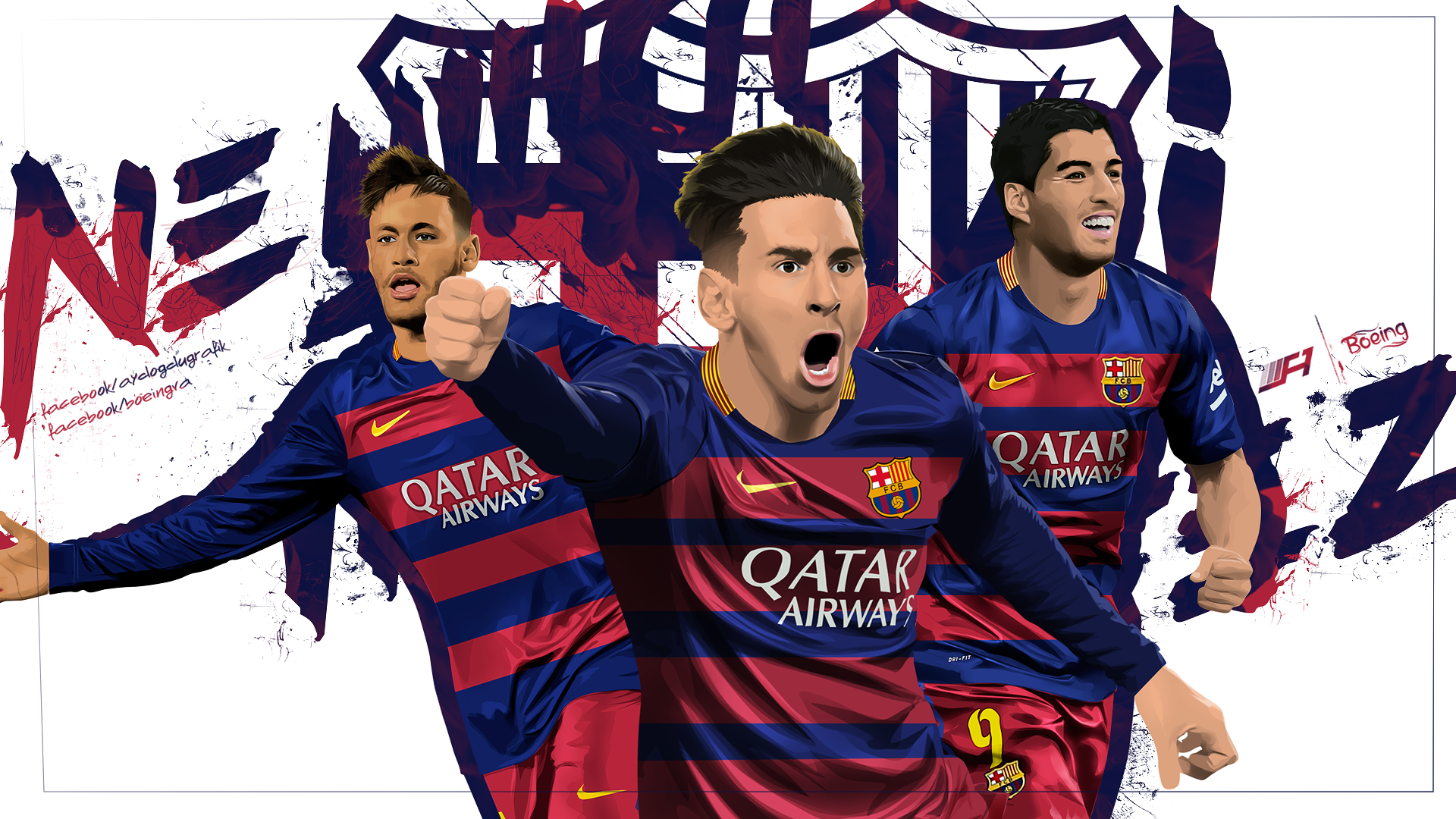 Messi Neymar And Suarez Wallpapers