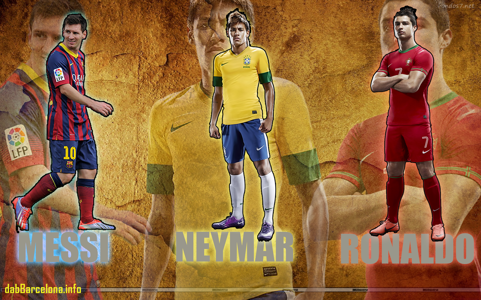 Messi Ronaldo Neymar Wallpapers