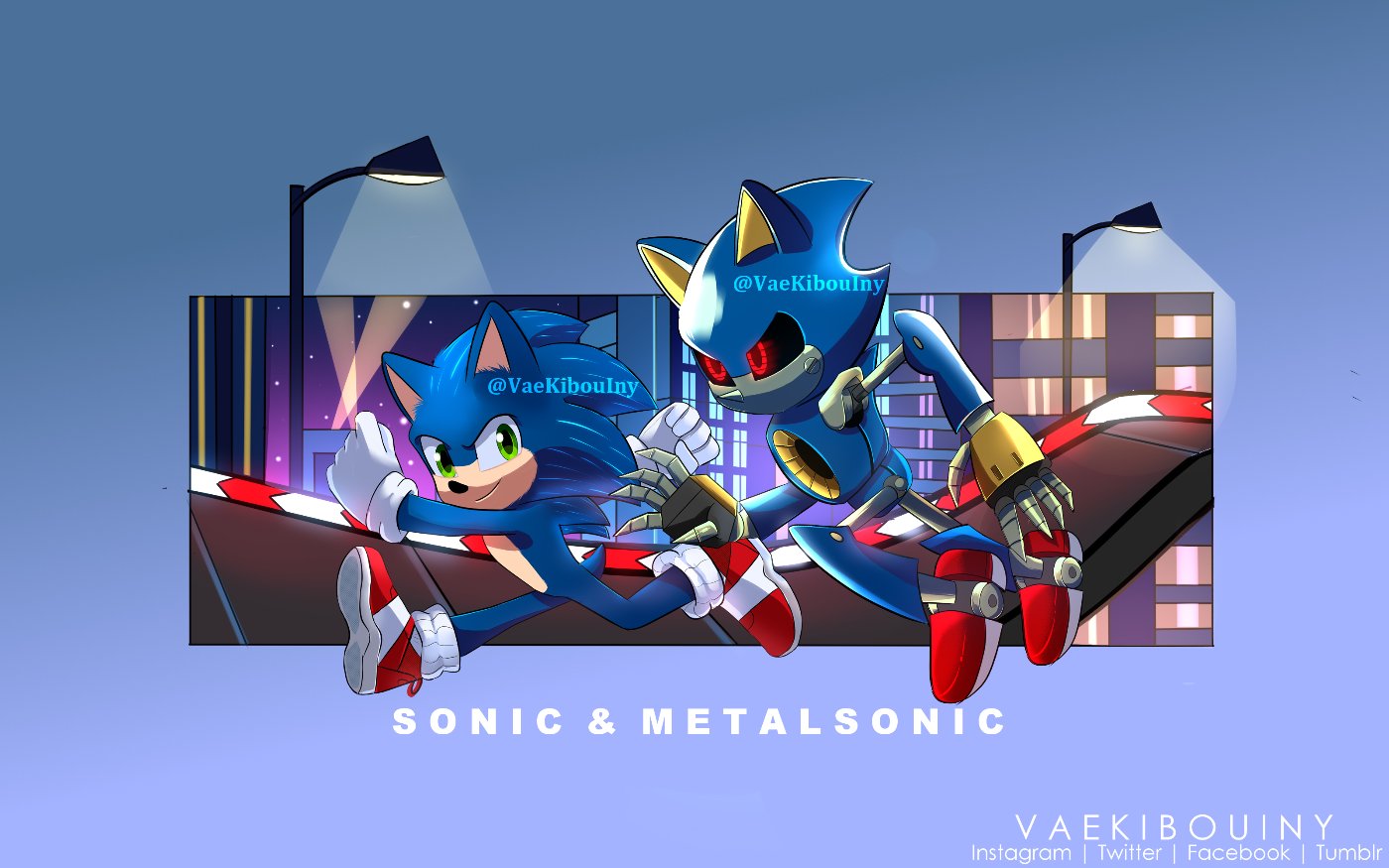 Metal Sonic Art Wallpapers
