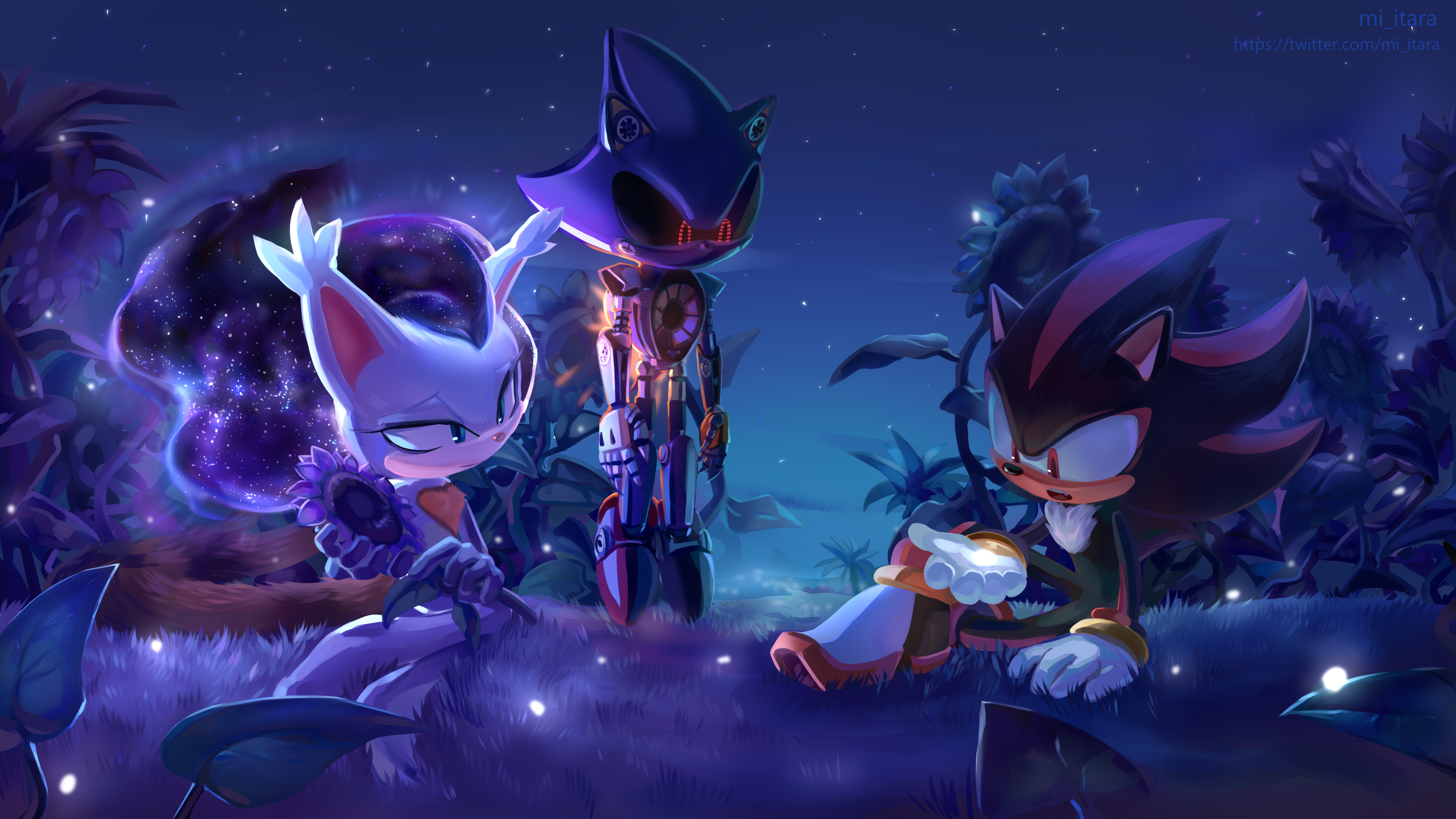 Metal Sonic Art Wallpapers