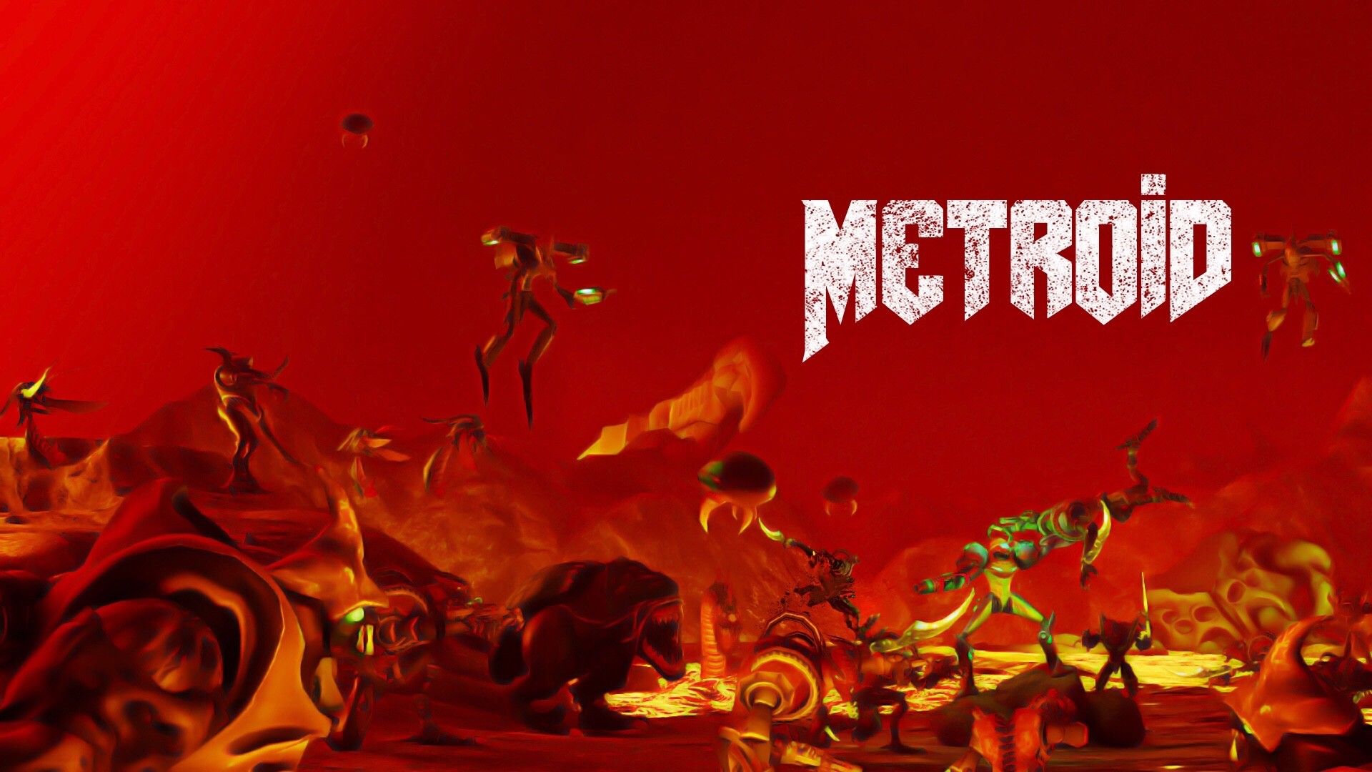 Metroid Dual Monitor Wallpapers