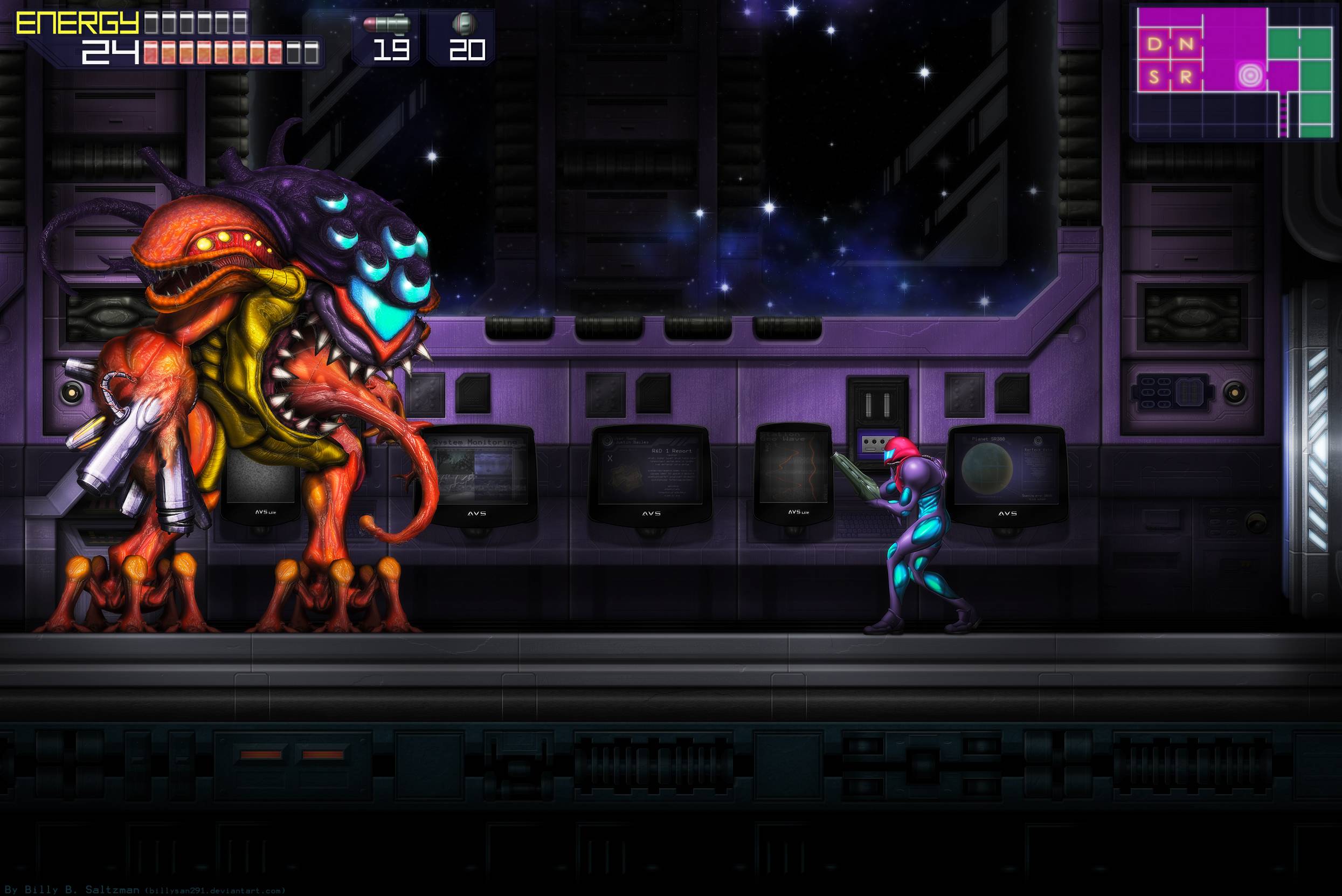 Metroid Fusion Wallpapers