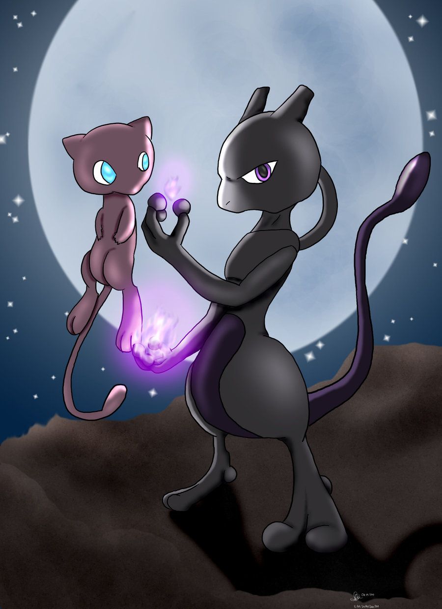 Mewtwo And Mew Wallpapers