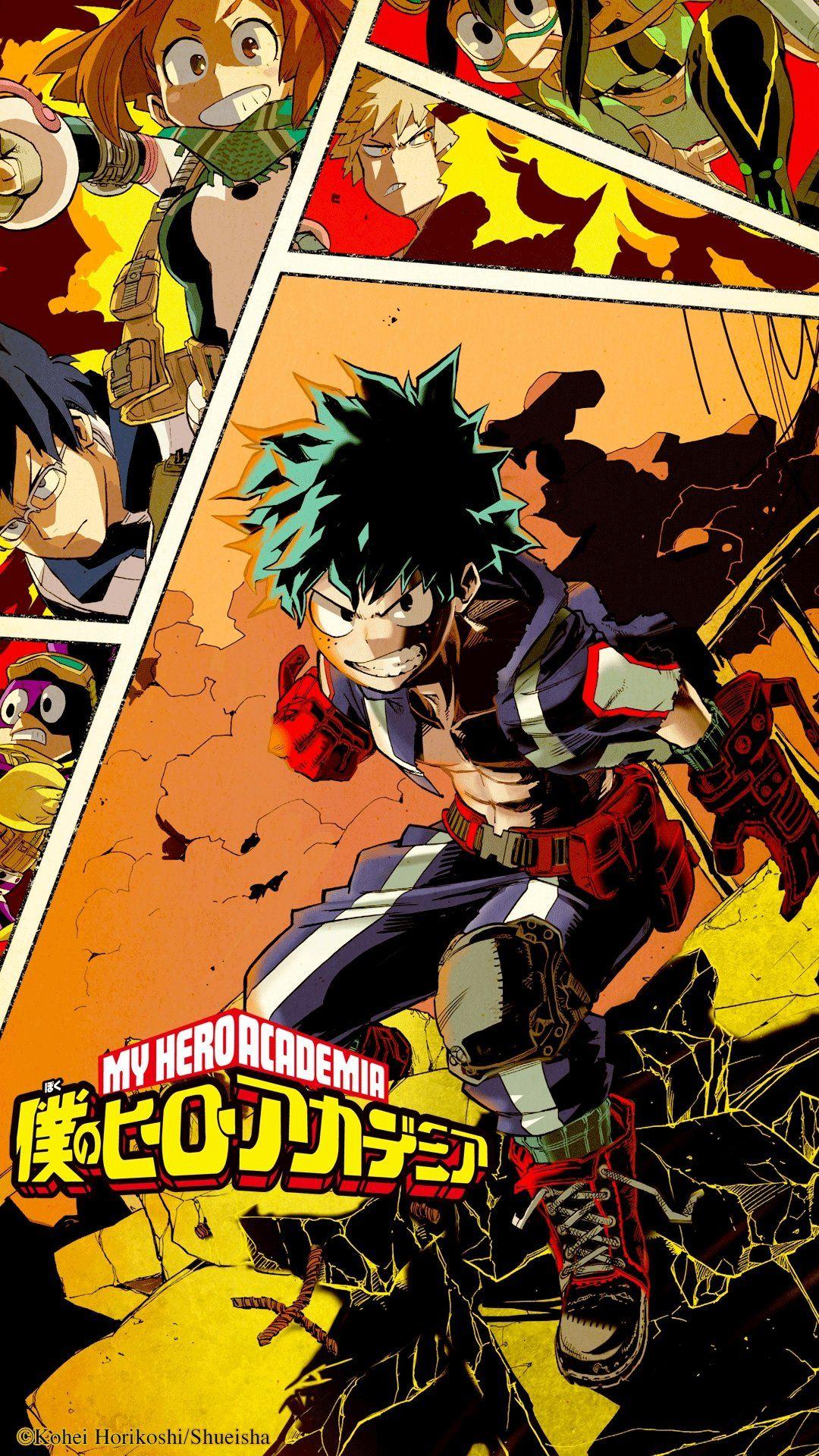 Mha Manga Art Wallpapers