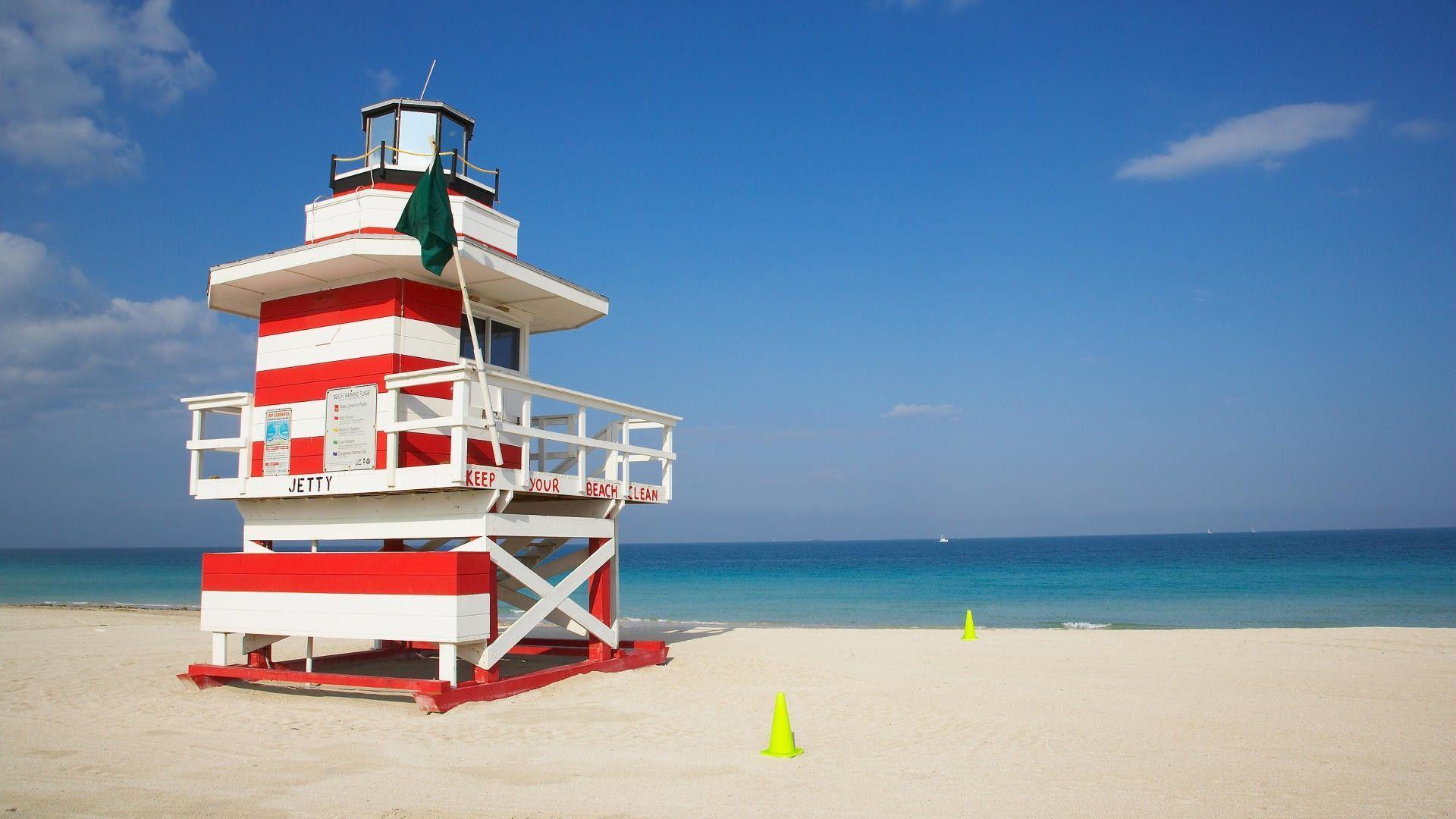 Miami Beach Scene Wallpapers