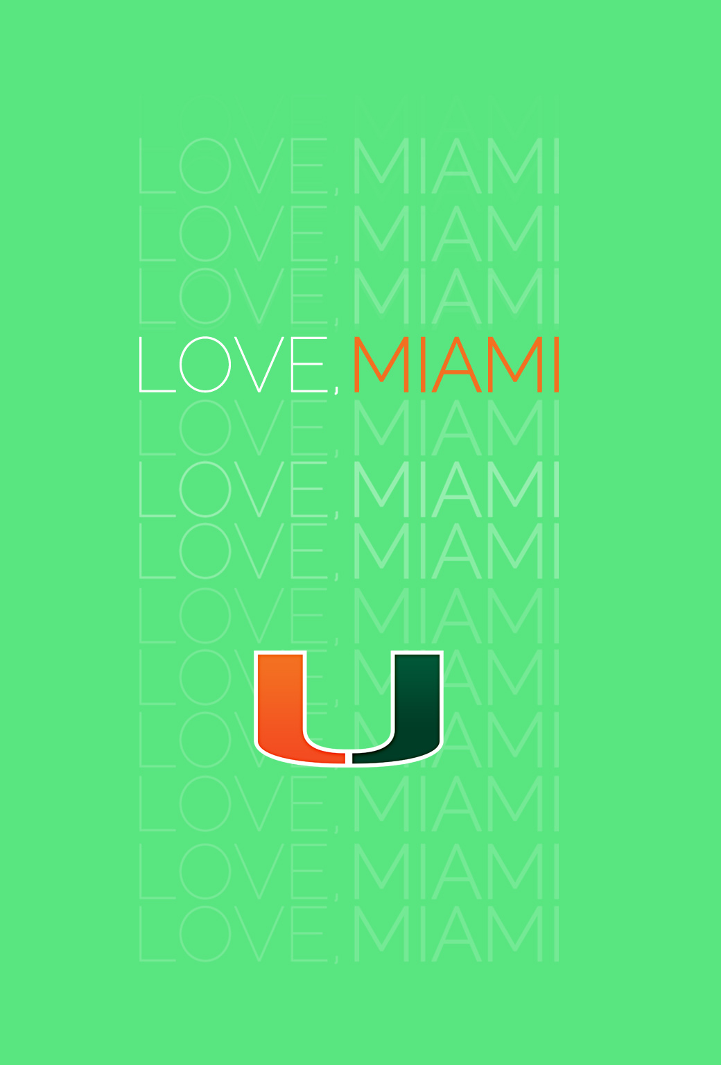 Miami Hurricanes Iphone Wallpapers