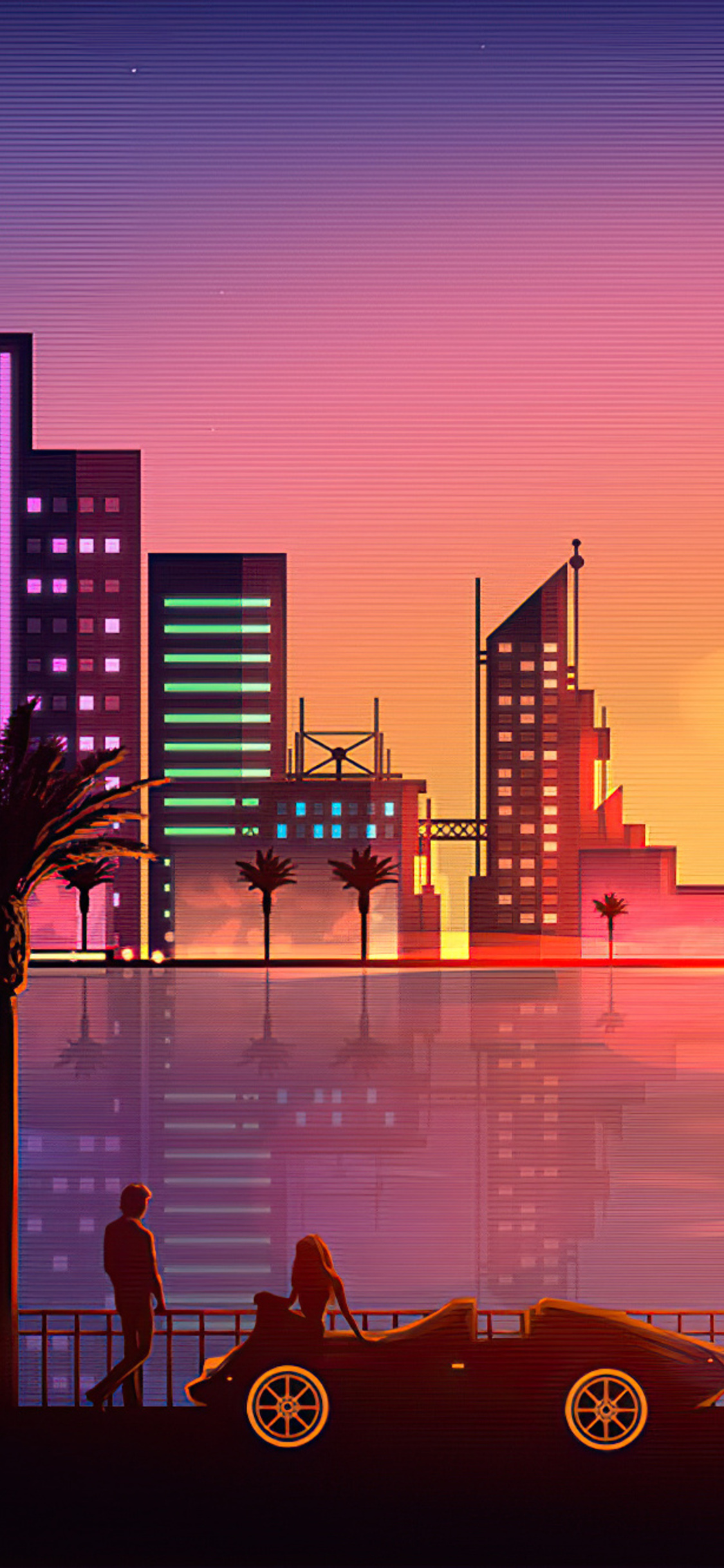 Miami Sunset Wallpapers