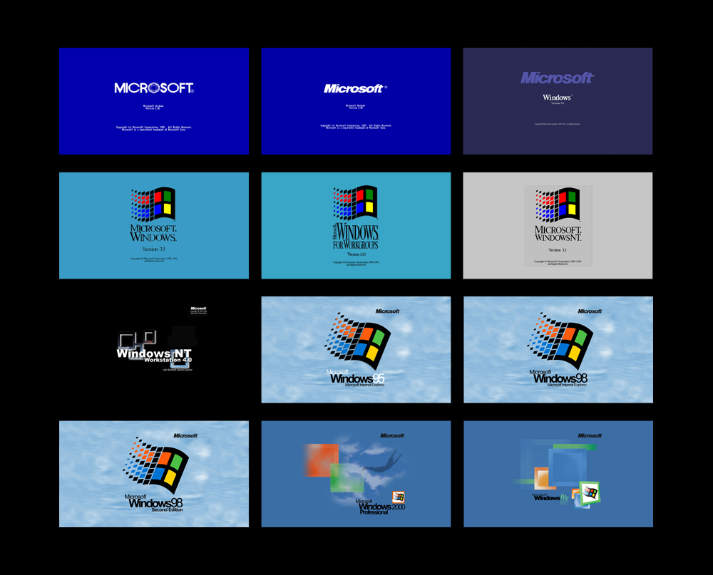 Microsoft Old Wallpapers