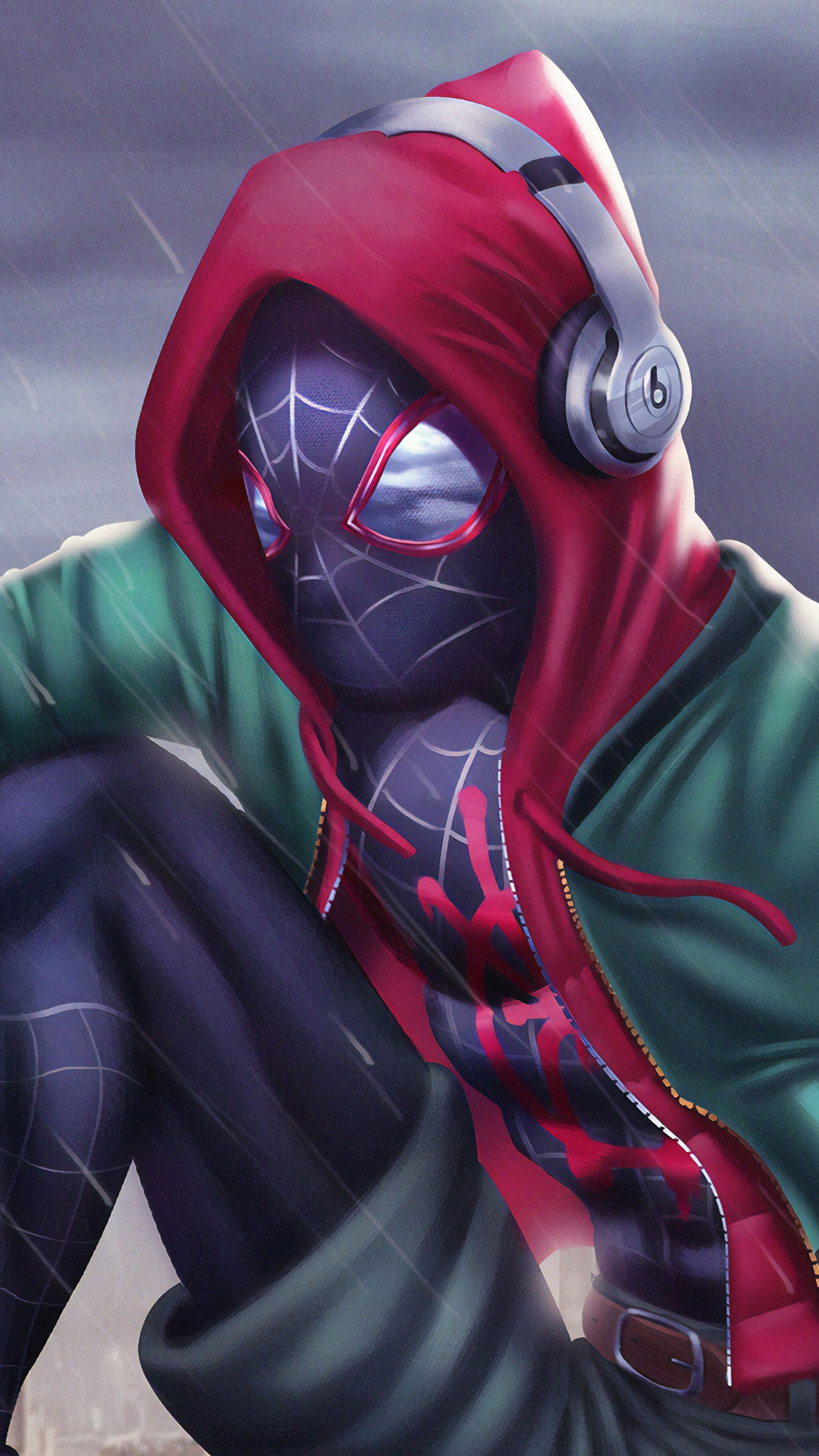 Miles Morales Hoodie Wallpapers