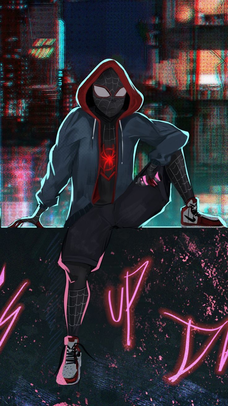 Miles Morales Hoodie Wallpapers