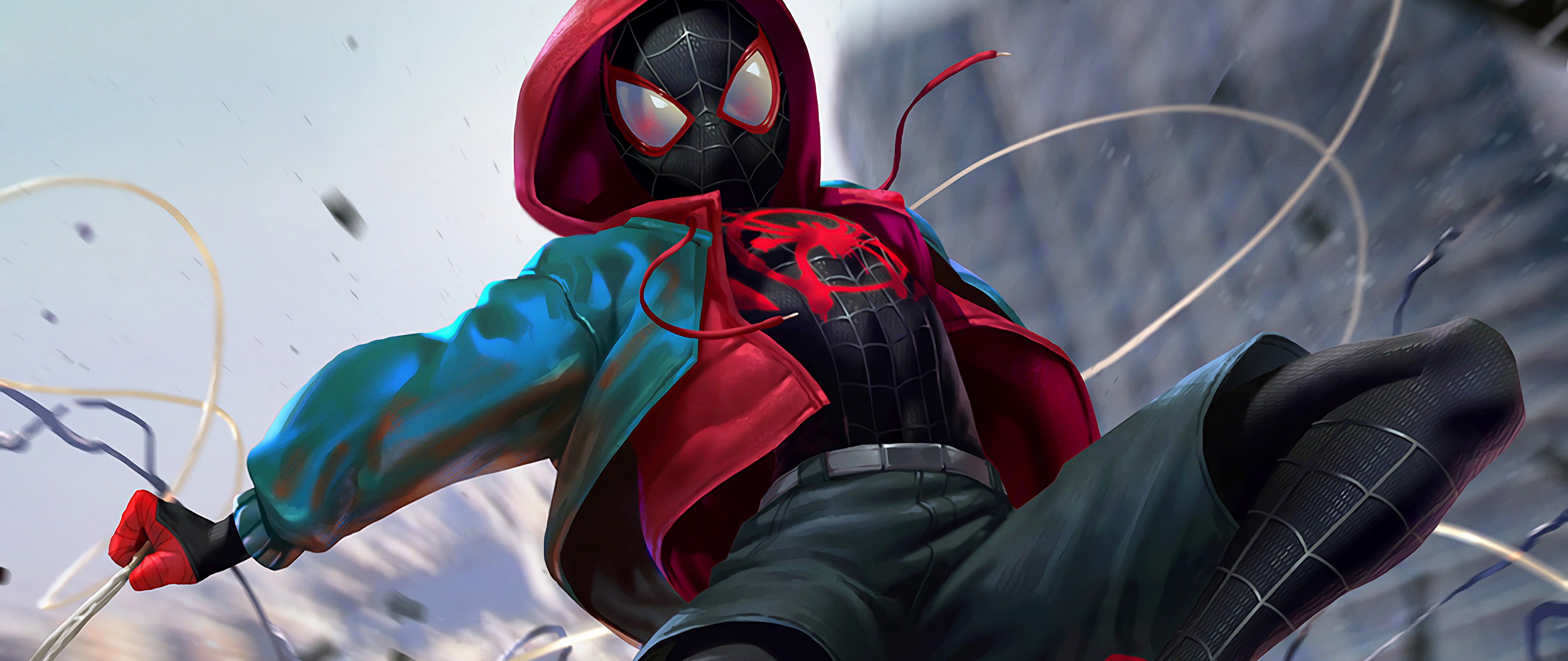 Miles Morales Hoodie Wallpapers