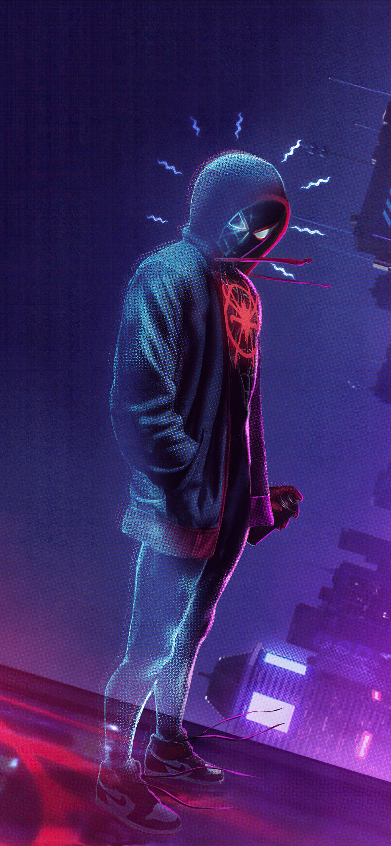 Miles Morales Hoodie Wallpapers