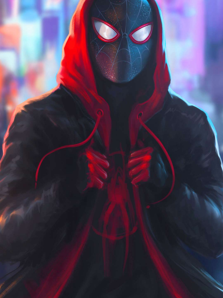 Miles Morales Hoodie Wallpapers