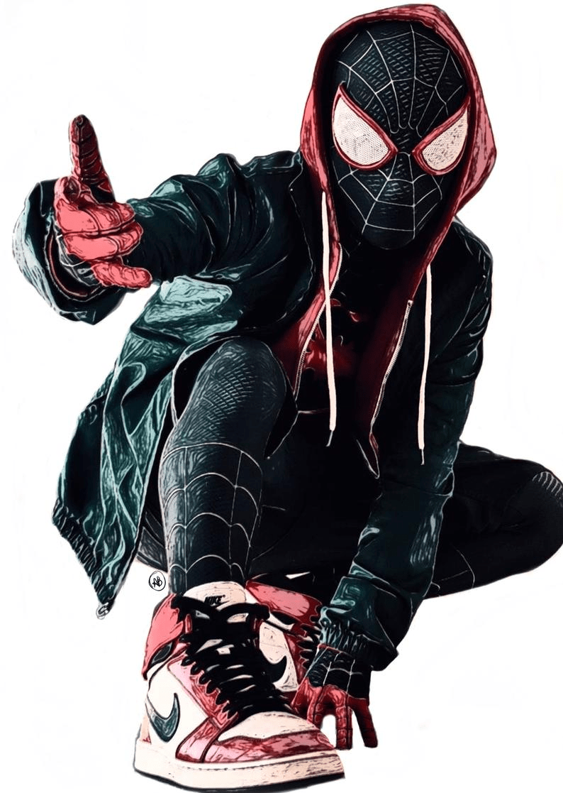 Miles Morales Hoodie Wallpapers