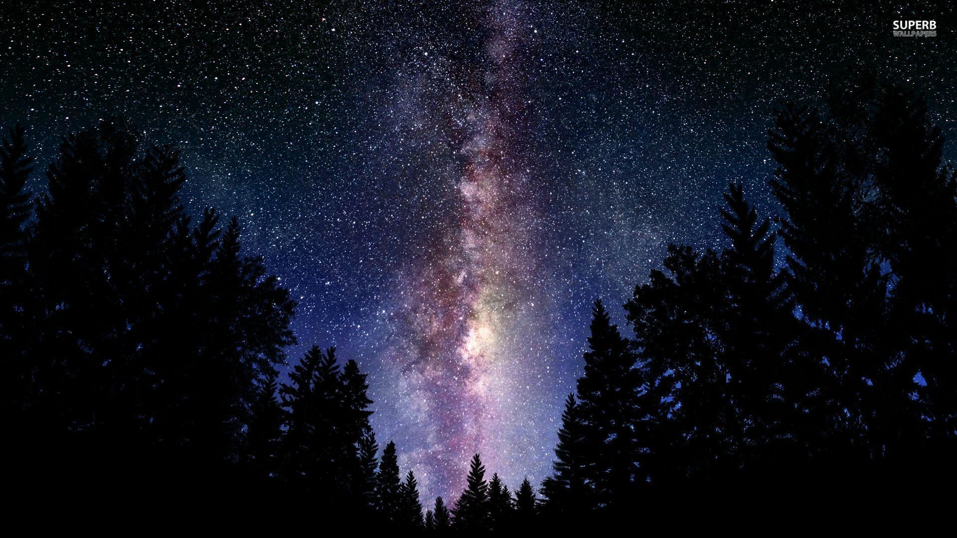 Milky Way Galaxy From Earth Wallpapers