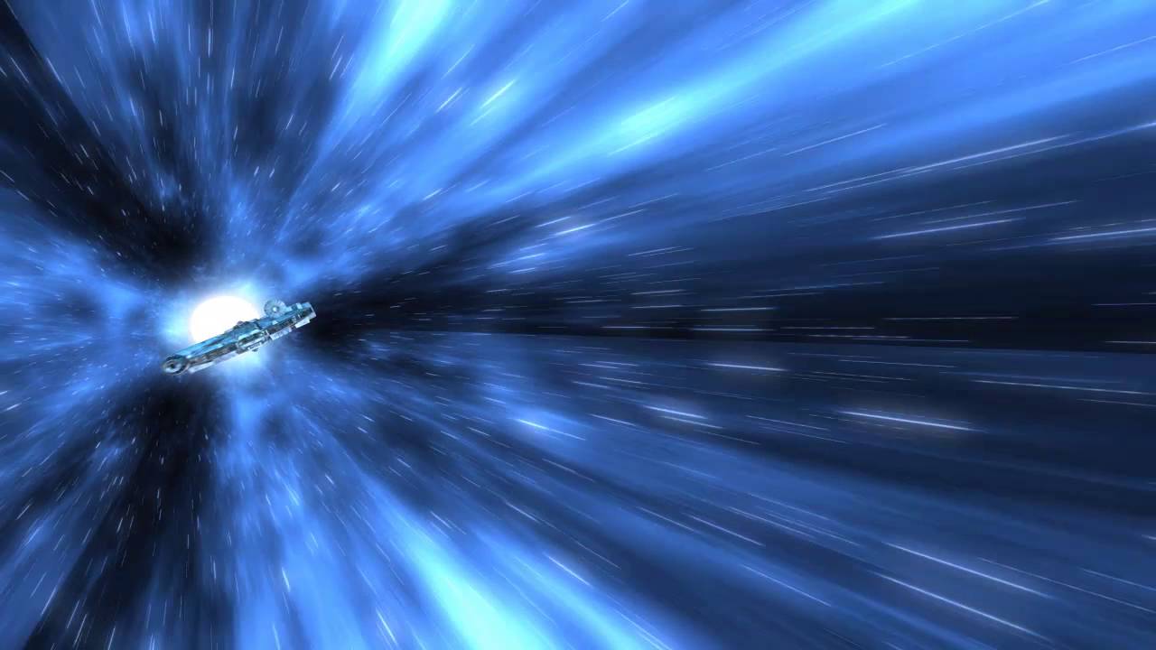 Millennium Falcon Hyperspace Wallpapers