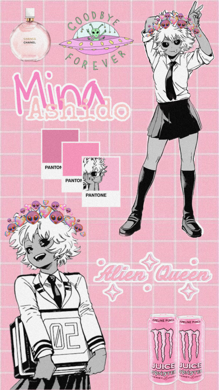 Mina Ashido Aesthetic Wallpapers