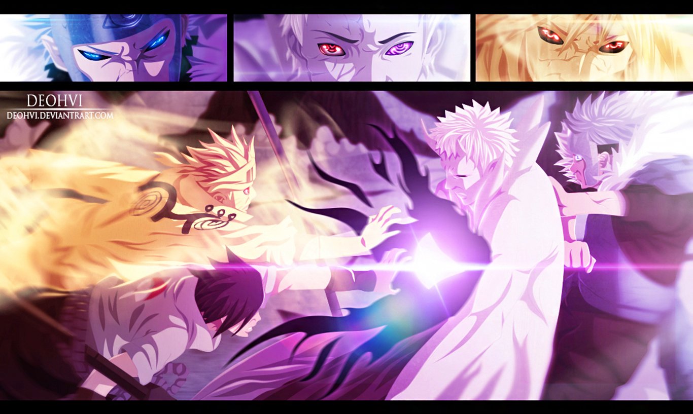 Minato Vs Obito Wallpapers