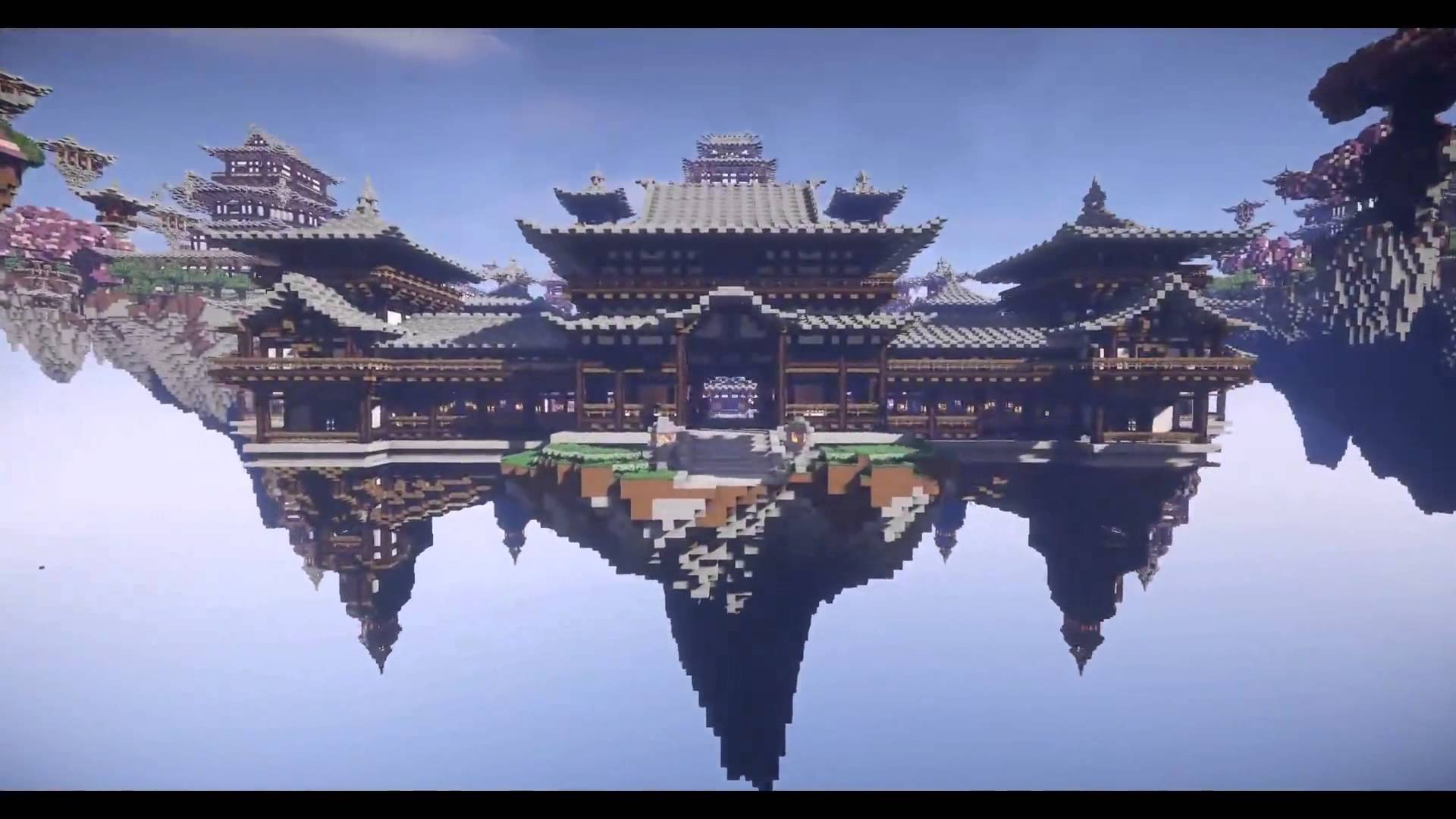 Minecraft Asian City Wallpapers