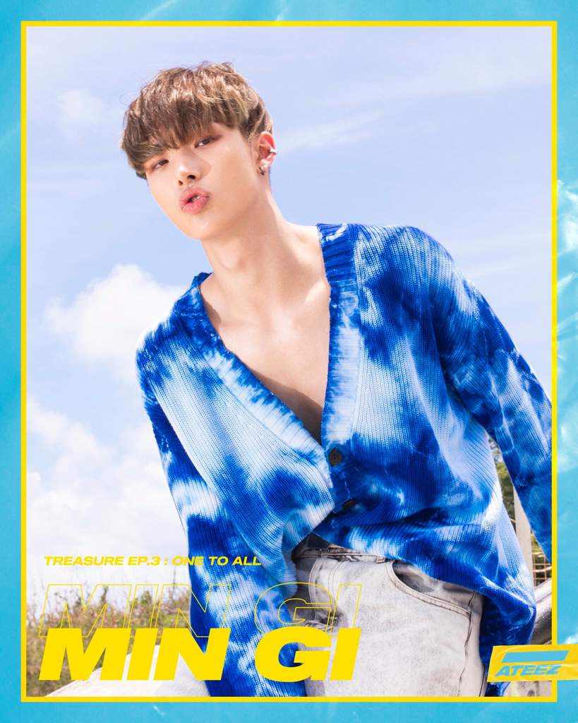 Mingi Ateez Wave Wallpapers