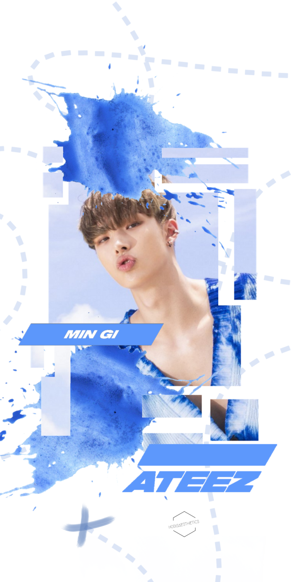 Mingi Ateez Wave Wallpapers