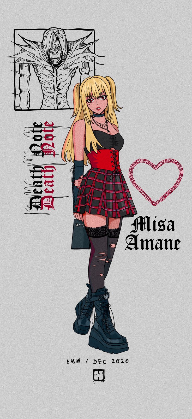 Misa Amane Aesthetic Wallpapers