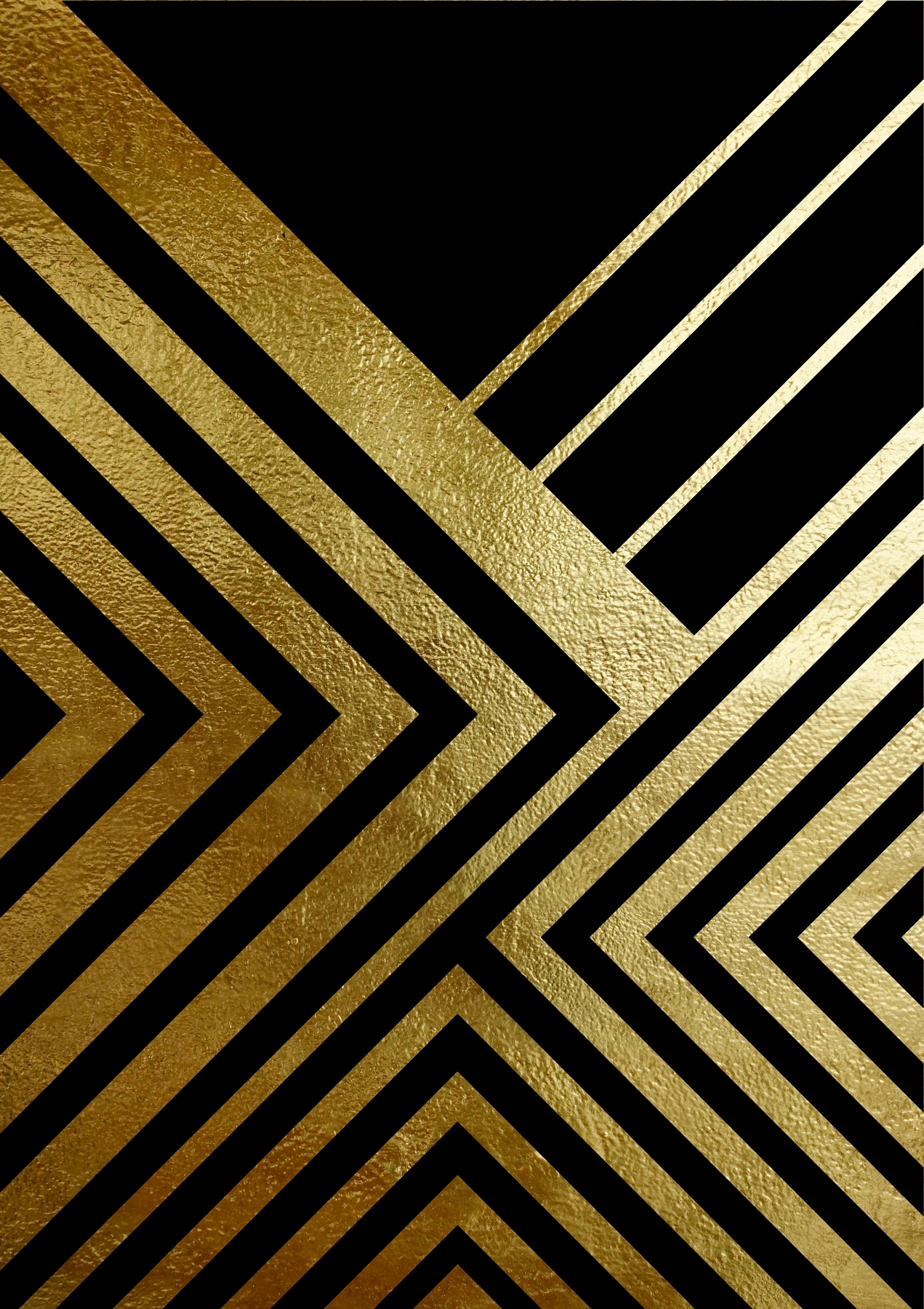 Modern Black And Gold Wallpapers