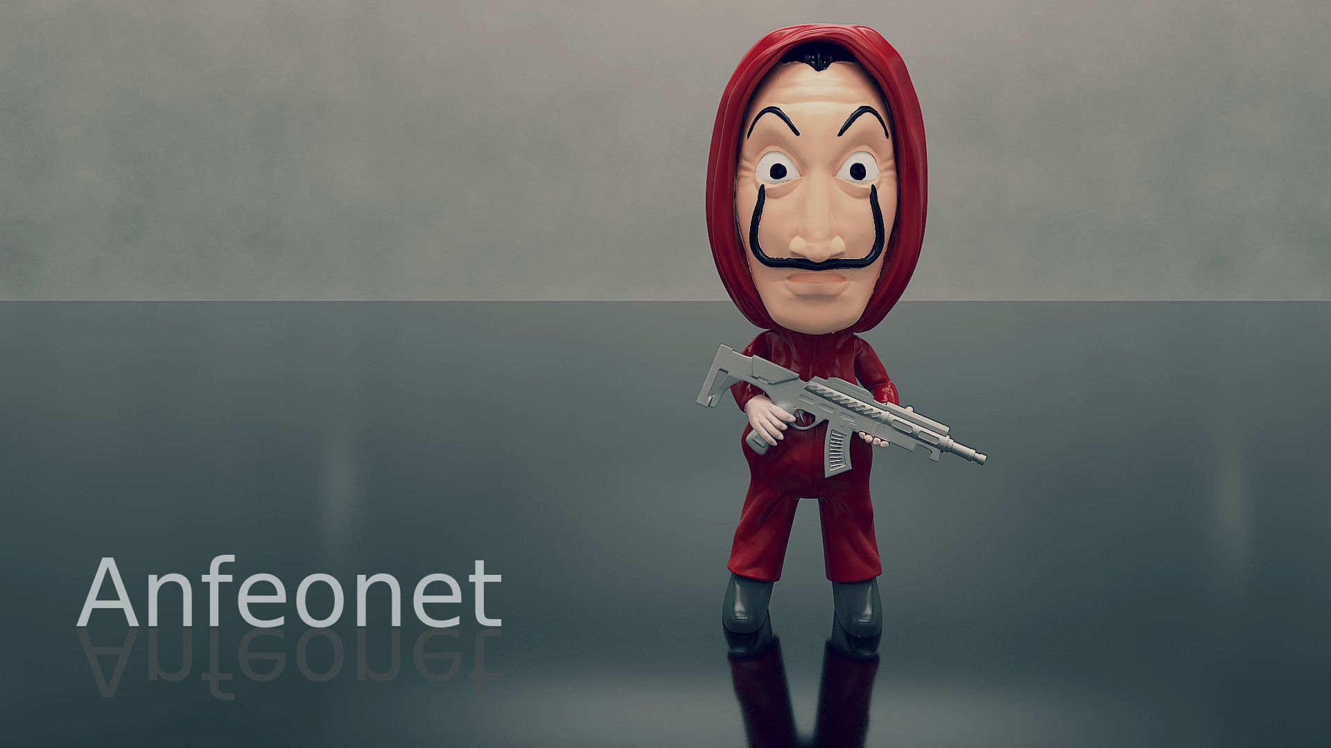 Money Heist Cartoon Wallpapers