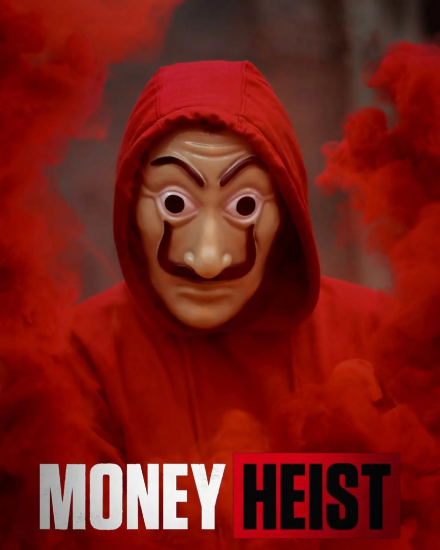 Money Heist Cartoon Wallpapers