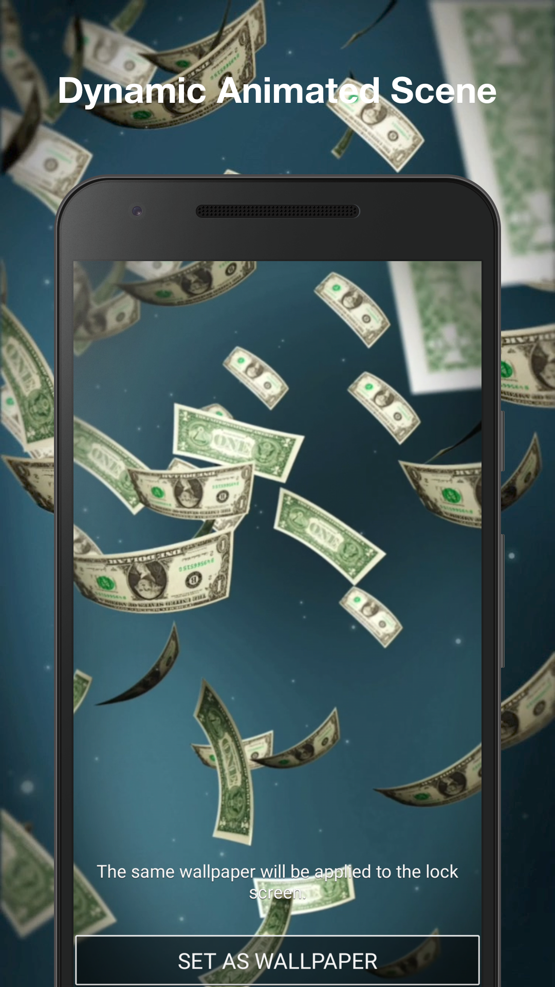 Money Rain Live Wallpapers