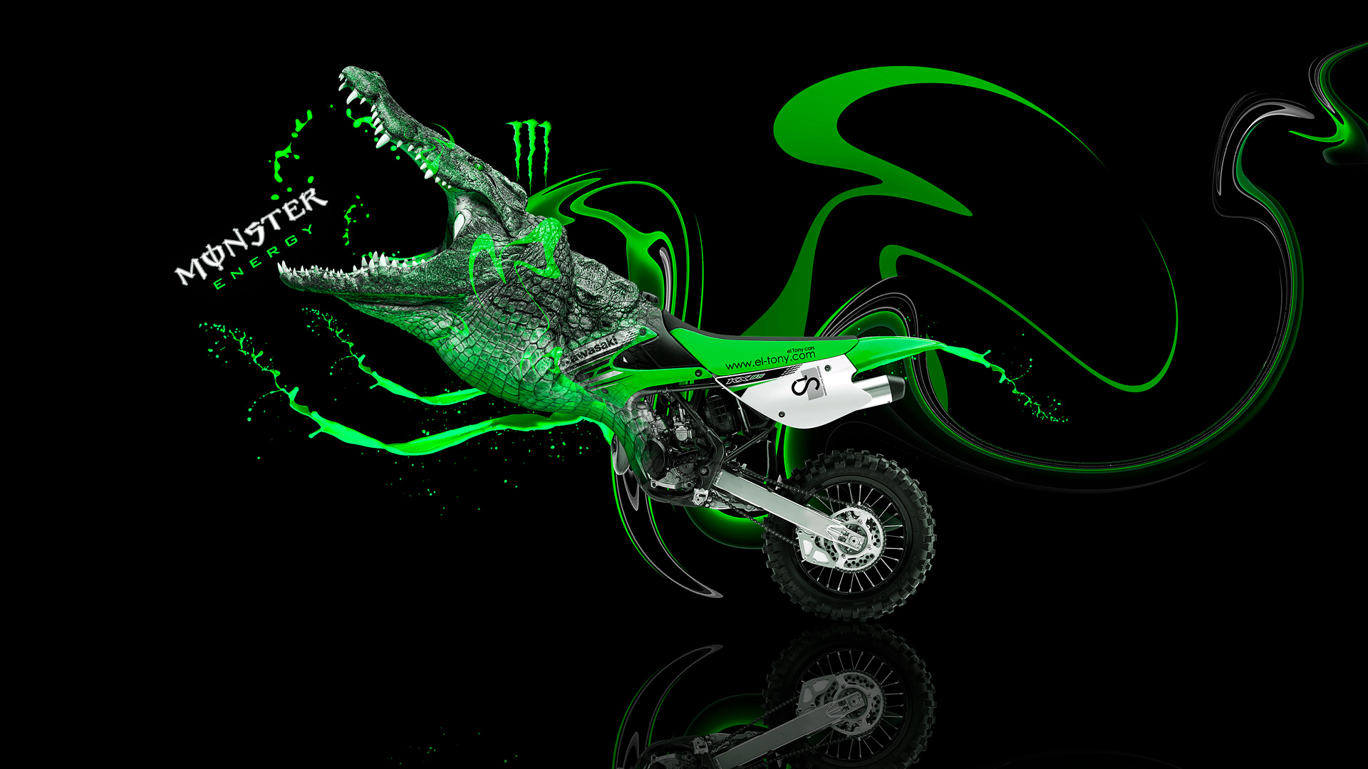 Monster Dirt Bike Wallpapers