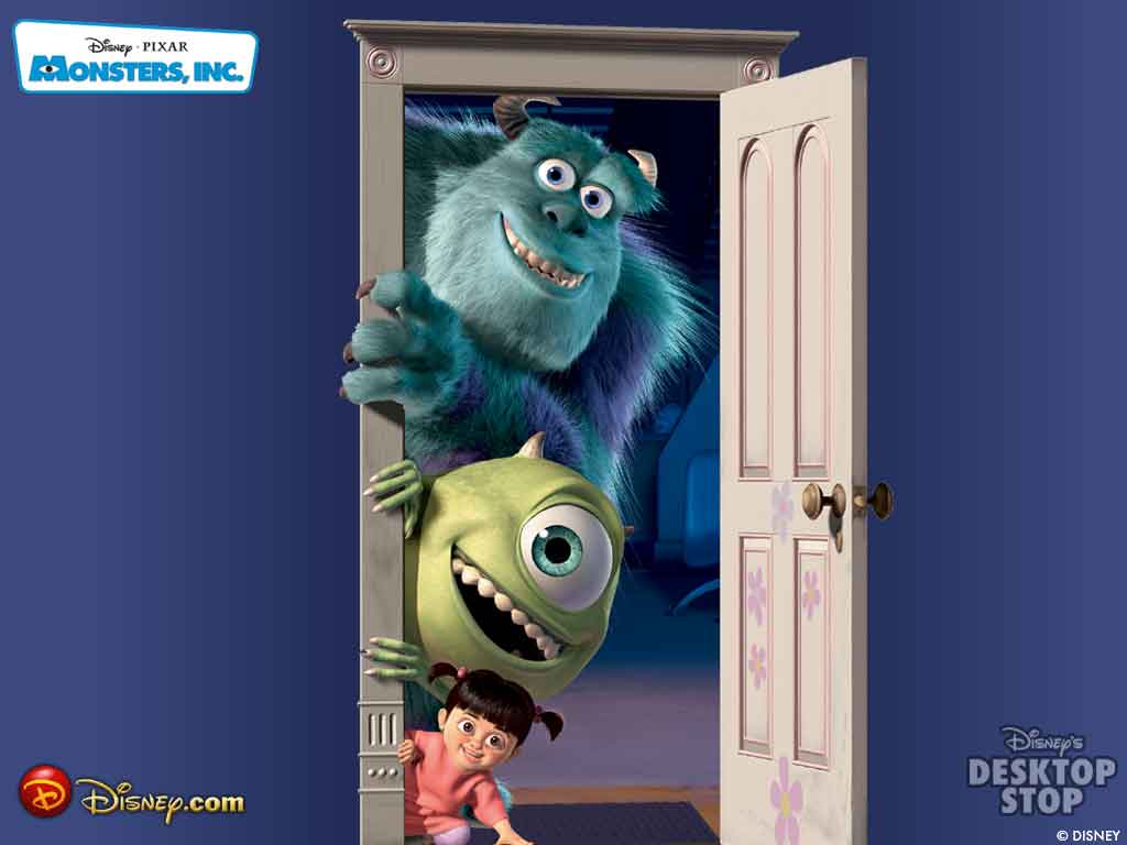 Monsters Inc Doors Images Wallpapers