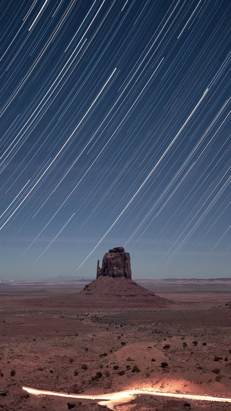 Monument Valley At Night Wallpapers