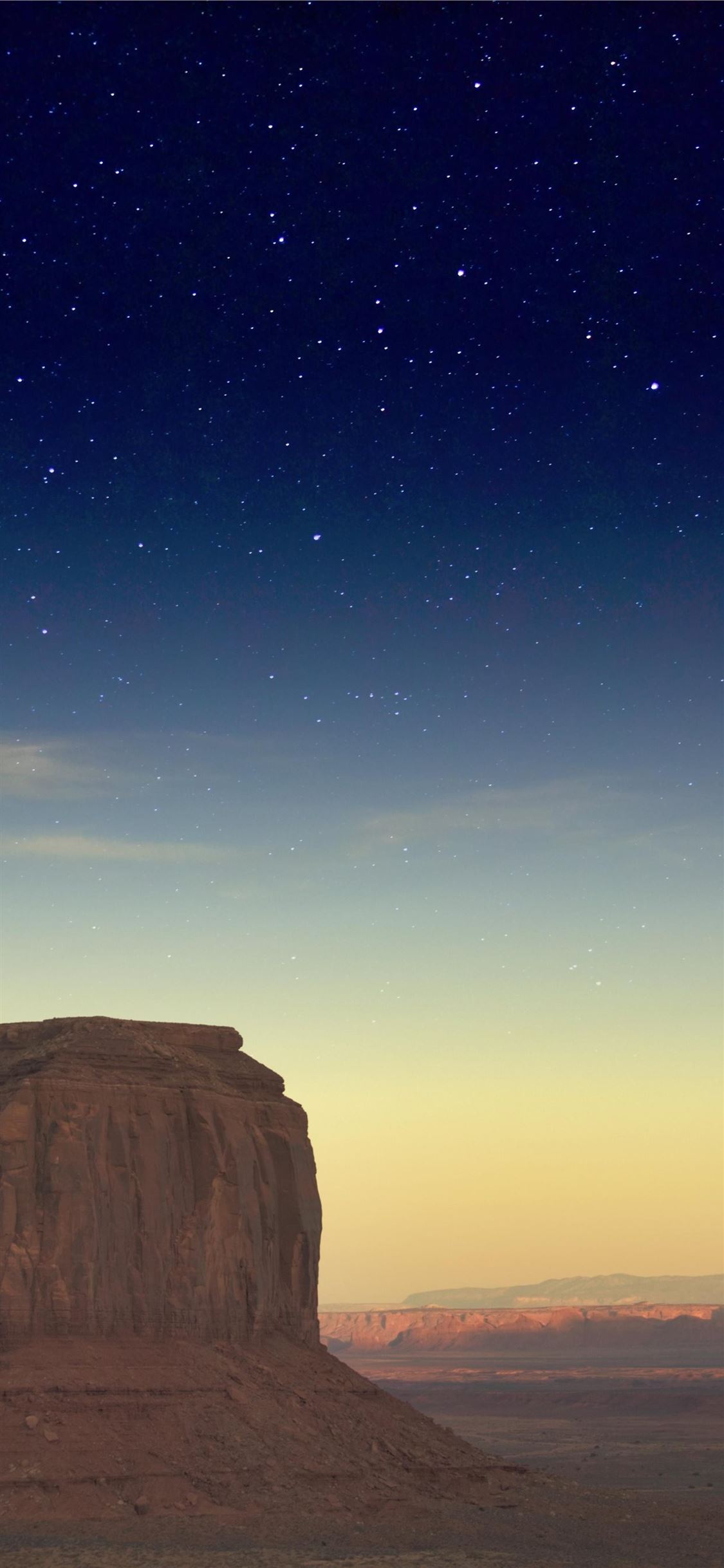 Monument Valley At Night Wallpapers