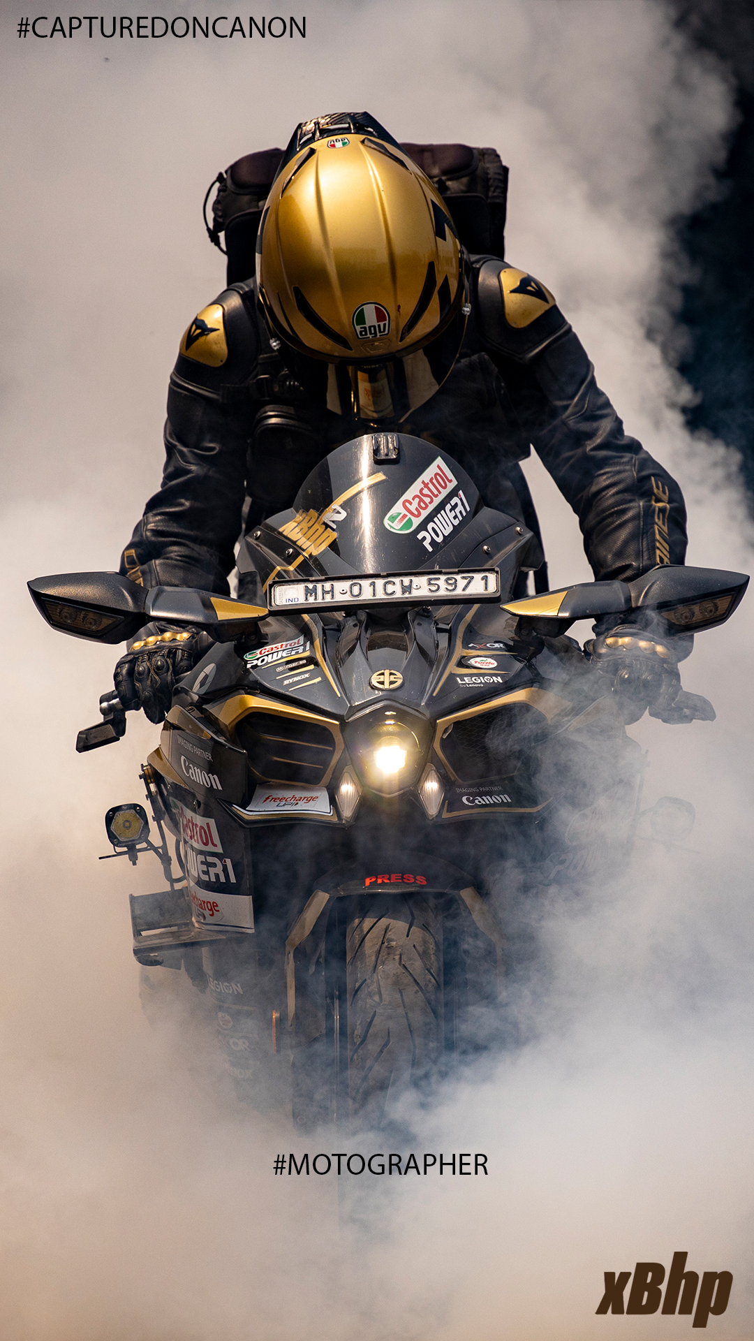 Motocycle Burnout Wallpapers