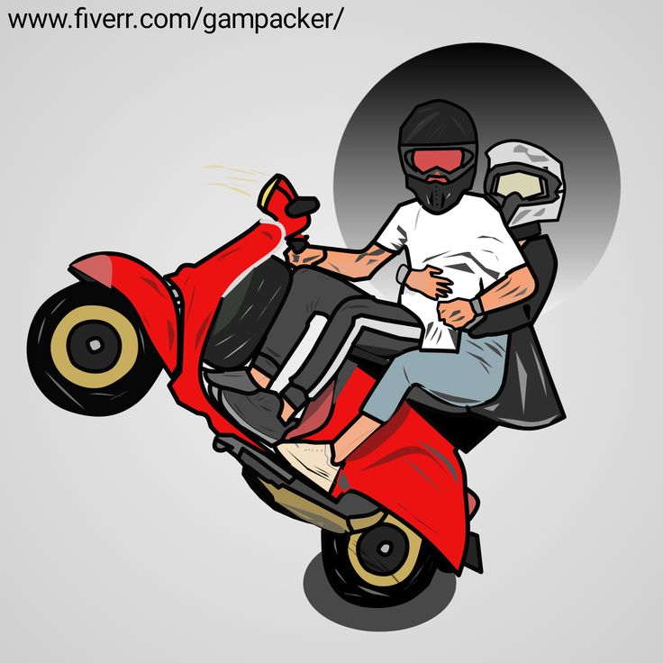 Motorcycle Images Cartoon Wallpapers