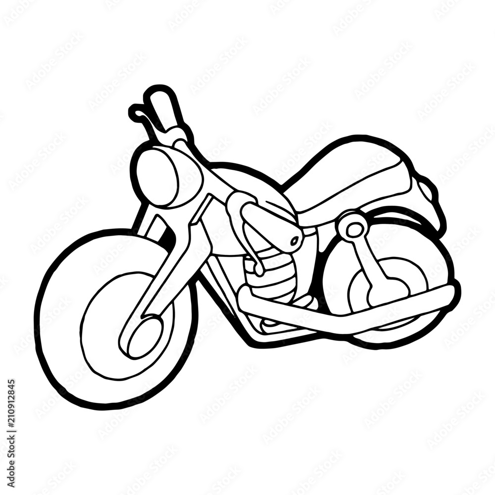 Motorcycle Images Cartoon Wallpapers