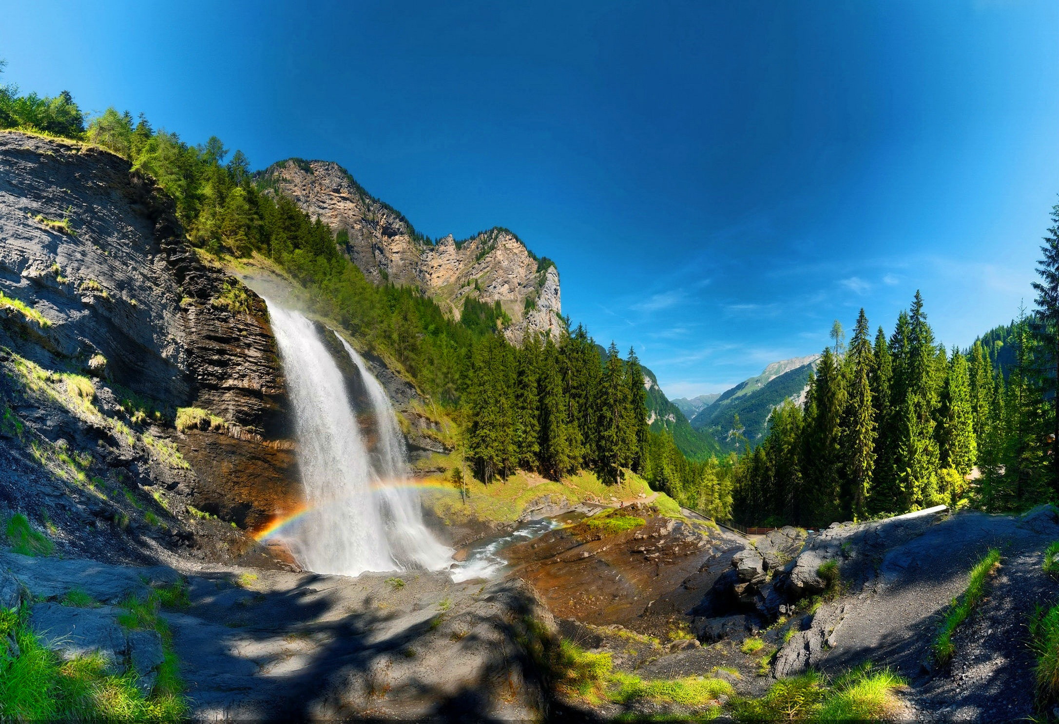 Mountain Waterfall Wallpapers