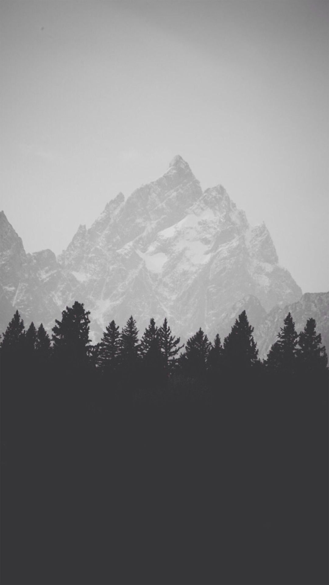 Mountains Black And White Wallpapers